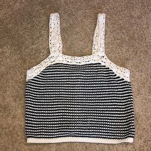 Aerie crochet tank top